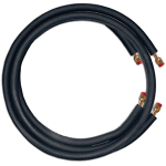 Ductless Lineset, 3/8" x 5/8" x 50', 3/8, Black Standard
