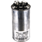 Round Dual Run Capacitor, 35/3 MFD, 440V