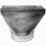 Straight Register Boot, 27R, 6 x 12 x 48