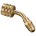 45 Degree Adapter, 1/4" LH FFL to 1/4" RH MFL